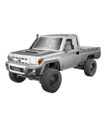 RC auto TOYOTA Land Cruiser PRO stříbrná + náhradní akumulátor