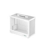 BAZAR - DEEPCOOL Case CH160 PLUS WH, mATX, Průhledná bočnice, bílá - Poškozený obal (Komplet)
