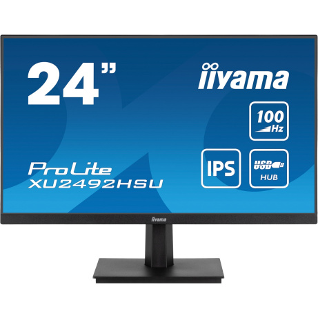 iiyama ProLite/XU2492HSU-B6/23,8"/IPS/FHD/100Hz/0,4ms/Black/3R