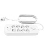 Belkin Surge strip 8 zásuvek, 2x USB-C