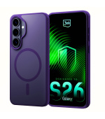 3mk ochranný kryt Smoke MagCase Purple pro Samsung Galaxy S26