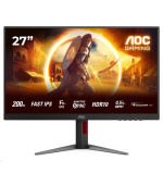 AOC MT 27" 27G4HA - 1920x1080,IPS,200Hz,HDR10,2xHDMI,1xDP,Repro,Pivot