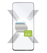 Ochranné tvrzené sklo FIXED Full-Cover pro Xiaomi Redmi Note 12 5G, lepení přes celý displej, černé