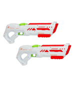 Výhodný set elektrických vodních pistolí - 2 x bílá