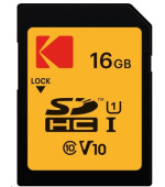 Kodak paměťová SD karta 16GB UHS-I U1 V10 Premium