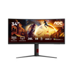 AOC MT 34" CU34G4Z - 3440x1440,VA,240Hz,2xHDMI,DP,USBhub,Pivot,Zakřivený
