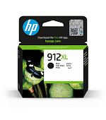 HP 912XL High Yield Black Original Ink Cartridge (720 pages)