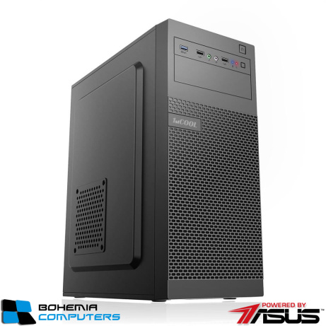 BohemiaPC - Sestava Little Gamer, INTEL i3 4x3,6GHz, 512GB M.2 SSD, GT1030 2GB, 16GB DDR4 RAM, bez OS - BCi310100GT1030