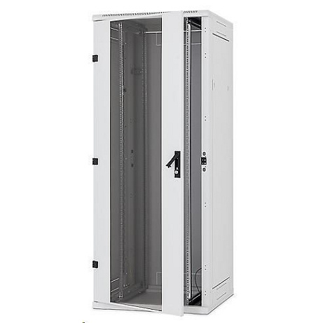 TRITON 19" stojanový 45U/600x600, typ RT, plechové dveře, RAL7035