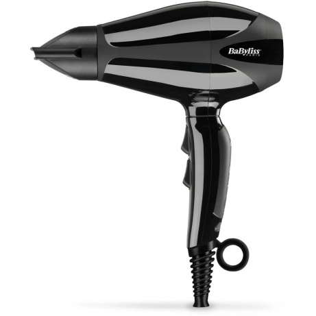 BaByliss 6715DE fén, profesionální, 2400 W, 2 rychlosti, 3 teploty, studený vzduch, černý