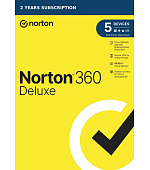 NORTON 360 DELUXE 50GB +VPN 1 uživatel pro 5 zařízení na 2 roky - ESD 1+1 (50%)