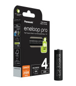 PANASONIC HR6 AA 3HCDE/4BE ENELOOP PRO N, 2500 mAh (Blistr 4ks)/Bazar