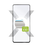 Ochranné tvrzené sklo FIXED Full-Cover pro POCO X5 Pro 5G, lepení přes celý displej, černé