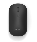 ACER bezdrátová myš Wireless Mouse AMR130,dual mode 2.4GHz + BT 5.2,4 tlačítka,1600dpi,125Hz,30 IPS,Černá