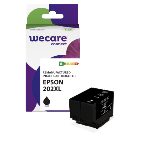 WECARE ARMOR ink kompatibilní s EPSON C13T02G140,černá/black