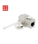 LYNX keystone STP Cat5e, samozařezávací, stříbrný