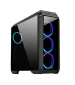 BAZAR - CHIEFTEC skříň STALLION II, ATX, 1x USB-C 3.2, 2x USB 3.1, 1x USB 2.0, 4x 120mm RGB Fan, černá - Po opravě (Komp