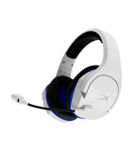 HyperX Cloud Stinger Core - Wireless Gaming Headset (White-Blue) - PS5-PS4 (HHSS1C-KB-WT/G)- Sluchátka pro herní konsole