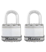 Master Lock Titanový visací zámek Excell - 45mm (2 ks / blistr)