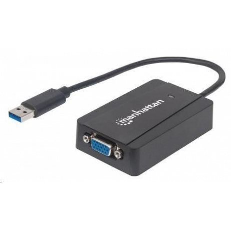 MANHATTAN USB 3.0 to SVGA adapter, max. 2048x1152 (Windows & Mac kompatibilní)