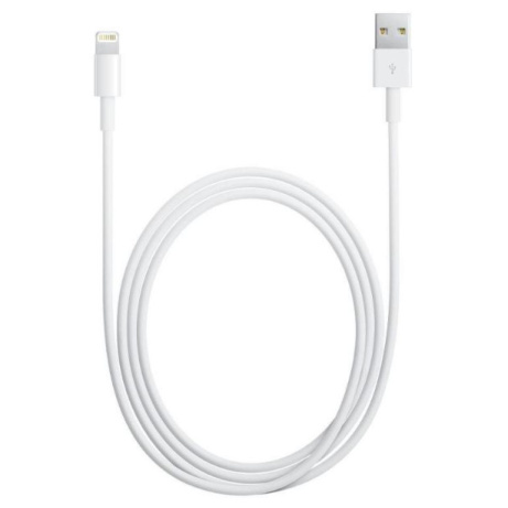 MD818 iPhone 5 Lightning Datový Kabel White (Bulk)