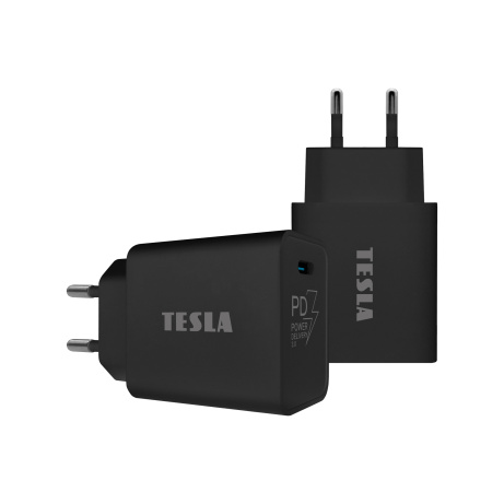 TESLA Power Charger T100 20W PD 3.0/PPS (černá)