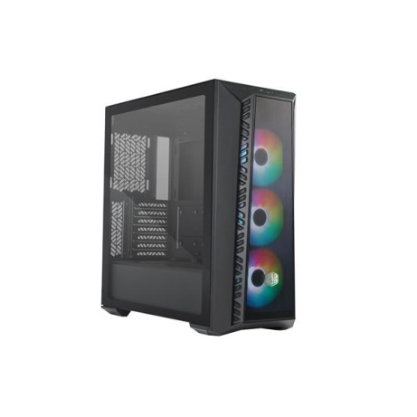 Cooler Master case MasterBox 520 Mesh, ATX, bez zdroje, průhledná bočnice, černá