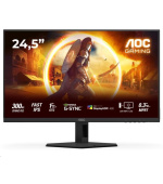 AOC MT 24,5" 25G4SRE - 1920x1080,Fast IPS,300Hz (OC 310Hz),2xHDMI,1xDP