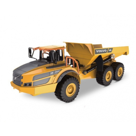 DoubleE RC kloubový dumper VOLVO A40G 1:20 56 cm 6WD LED zvuky RTR sada