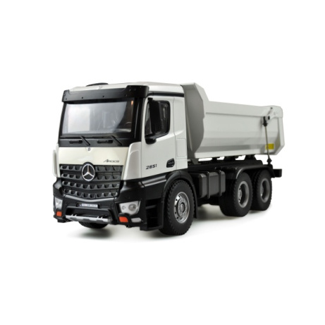 Amewi RC sklápěč Mercedes-Benz Arocs  Truck Tipper Pro V2 bílý 1:14