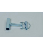 Držák antény na stožár nebo zeď pro NanoStation, polohovatelný, galvanický zinek, délka 15cm