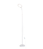 Platinet PFL1084W podlahová LED lampa 10W stmívatelná 2v1, bílá