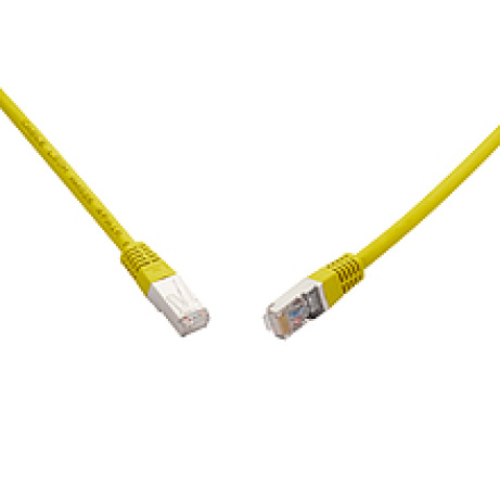 SOLARIX 10G patch kabel CAT6A SFTP LSOH 7m,žlutý