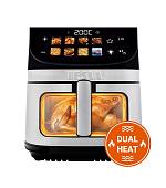 TESLA AirCook DualHeat QD73 XXL - multifunkční digitální horkovzdušná fritéza