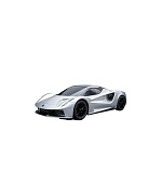 Elektromobil Lotus Evija na dálkové ovládání - stříbrný