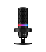 HyperX DuoCast - USB Microphone (Black) - RGB Lighting (HMID1R-A-BK/G) - Mikrofon
