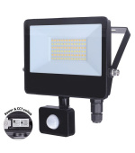 Solight LED reflektor se senzorem TOP, 30W, max. 3900lm, 3CCT, volitený výkon 100/66%, IP65, rychlospojka