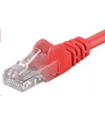 PremiumCord Patch kabel UTP RJ45-RJ45 CAT6 0.5m červená