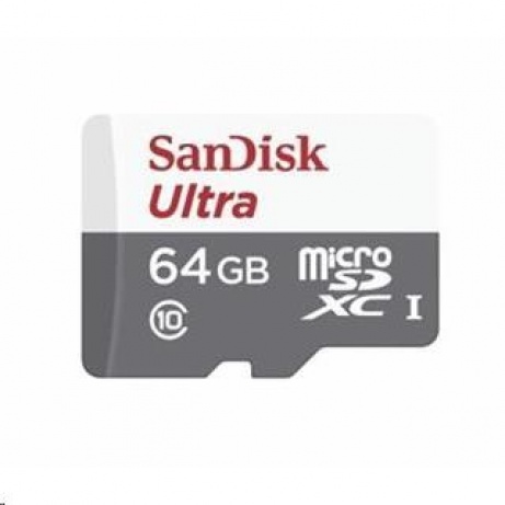 Sandisk MicroSDXC karta 64GB Ultra (80MB/s, Class 10 UHS-I, Android)