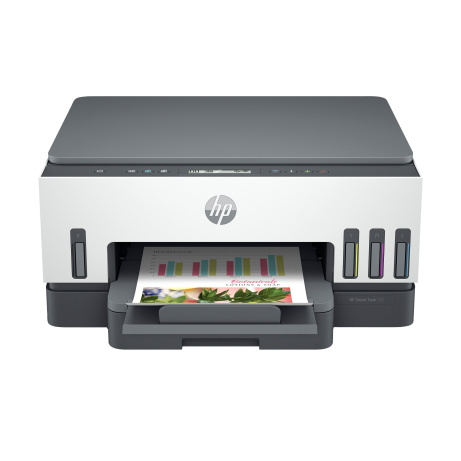 BAZAR - HP All-in-One Ink Smart Tank 720 (A4, 15/9 ppm, USB, Wi-Fi, Print, Scan, Copy, duplex) - Poškozený obal (Komplet
