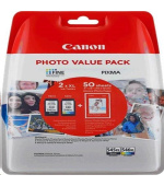 Canon CARTRIDGE PG-545XL/CL-546XL SEC -fotopapír + GP-501 (50 listů) multipack pro Pixma MG a Pixma TS 305, 3150, 3151