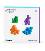 BAZAR - PIXIO Mini Dinos magnetická stavebnice - Poškozený obal (Komplet)