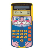 TEXAS Instrument kalkulačka - Little Professor Solar Kapesní grafická kalkulačka vícebarevná