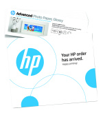 HP Advanced Photo Paper, Gloss (4x12 in; 10 x 30,5 cm) – 10 sheets