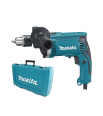 Makita HP1630K příklepová vrtačka s kufrem 1,5-13mm, 710W