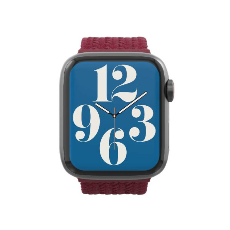 ZAGG Řemínek Apple Watch 45/44/42mm LG červená