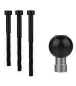 RAM základna se středovým otvorem pro šrouby M8, kulovým kloubem 1" a šrouby