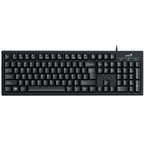 GENIUS klávesnice Smart KB-100, Drátová, USB, černá, CZ+SK layout