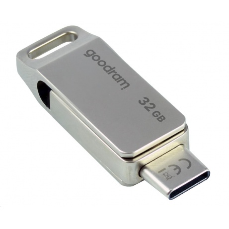 GOODRAM Flash Disk 32GB ODA3, USB 3.2, stříbrná