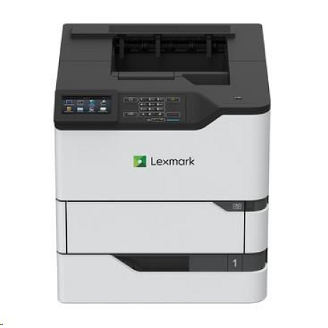 LEXMARK ČB tiskárna MS822de A4, 52ppm, 512MB, duplex, USB 2.0, LAN